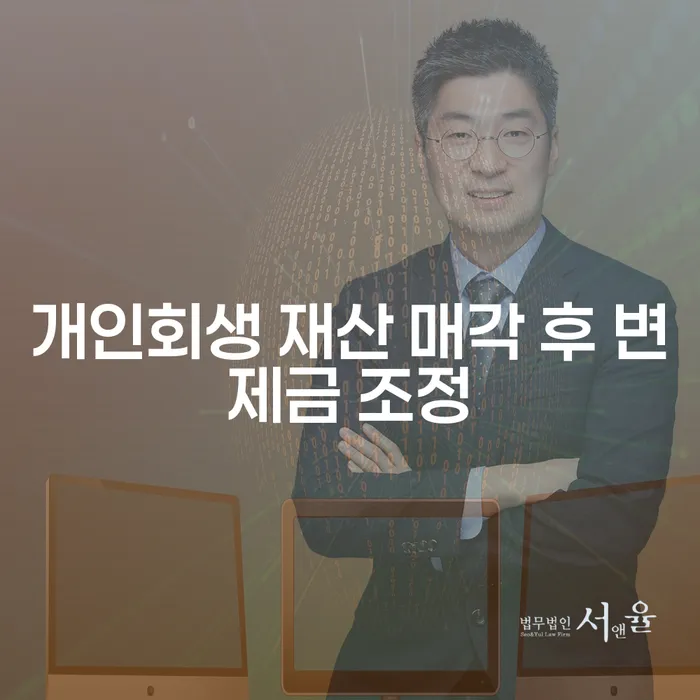 개인회생 재산 매각 후 변제금 조정, 어떻게 접근해야 할까요?