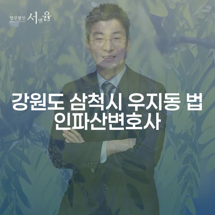 강원도 삼척시 우지동 법인파산변호사가 알려주는 파산회생, 지금이 기회입니다!